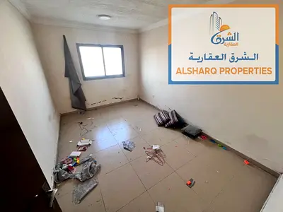 One bedroom and living room apartment – ​​Al Muwaihat 2, near Al Shurooq Mall – Separate living room + balcony