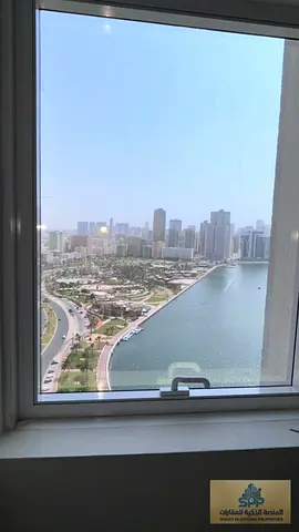 Literal translation: The largest distinctive apartment in Al Majaz 2 at a legendary price