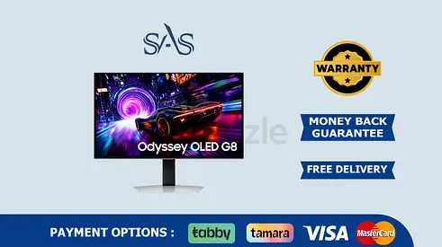 Samsung | 27 Inch | Odyssey OLED G8 | 240Hz | New | Free Delivery | Warranty | LS27FG812SUXEN