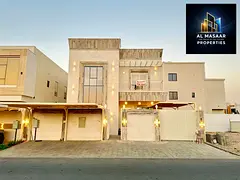 Own your dream villa in the heart of Ajman, close to all services, including registration fees, air 