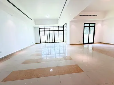 Super excellent 4BR villa with back garden available in Khalifa City