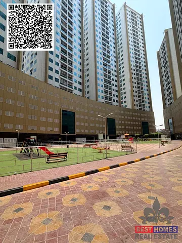 Fully Furnished Studio | Ajman Pearl Towers | Prime Location | AED 22,000/Year