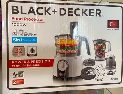 BLACK+DECKER 1000W Food Processor – 32 Functions