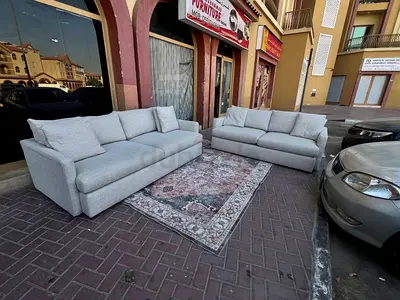 Crate&barrel Lounge deep 3+2 sofa