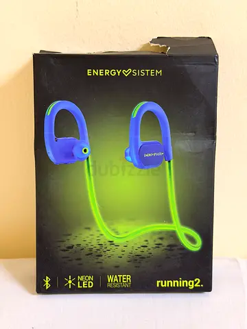 Energy Sistem Running2 Neon LED Bluetooth Earphones (boxed)