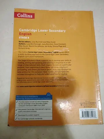 Year 8 British curriculum textbooks