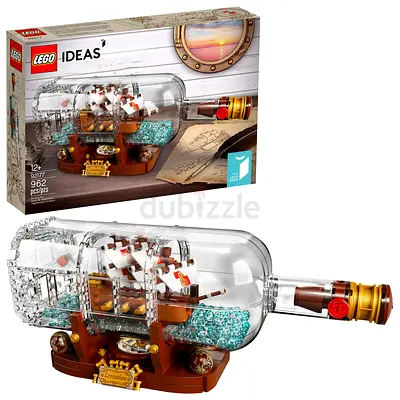 LEGO Ideas 21313 Ship in a Bottle (962 pcs) - New / Sealed box
