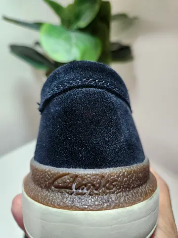 Clark Black Suede Shoes Size: US 8.5 / EUR 41.5