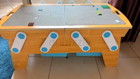 KidKraft Wooden Lego Table with Drawers