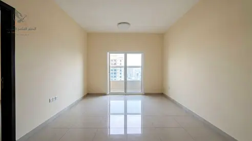 1BR Apartment for Annual Rent in Ajman Khalifa Street Near Gulfa Bridge Balcony Built In Wardrobes