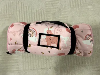 Toddler Nap Mat with Pillow and Blanket
