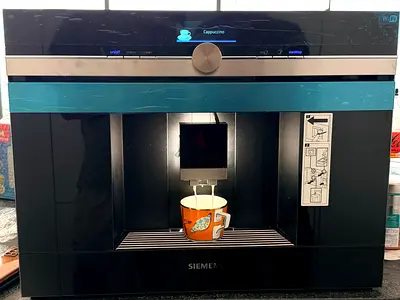 Siemens latest model iq700 built-in fully automatic coffee machine
