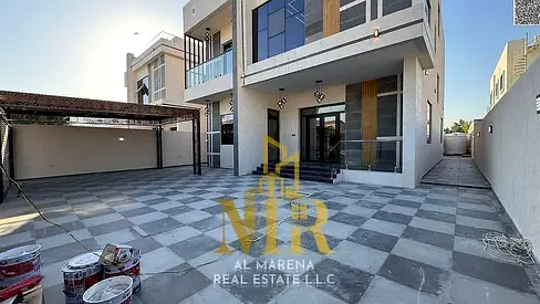 🏡 Prime Opportunity | Luxury Villa in Al Rawda – Ajman | 2 Floors + Rooftop | 5 Master Bedrooms | Freehold | AC Included