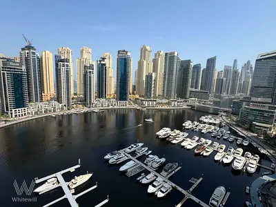 Largest 3 BR | Marina view | High Floor| 4 Cheques