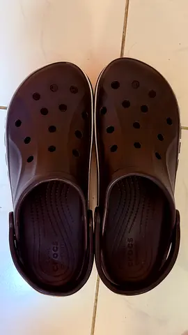 Black Crocs Classic Unisex Clogs - Good Condition, Size 42