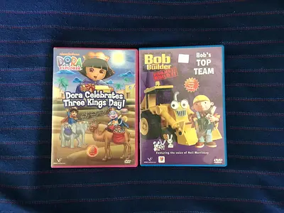 2 Cartoon DVDs (ENGLISH/ARABIC-DUBBED)