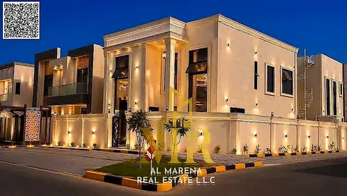 Luxury Corner Villa for Sale in Al Alia – Ajman | Private Pool and Super Deluxe Finishing. If you are looking for luxury, privacy, and the perfect spa