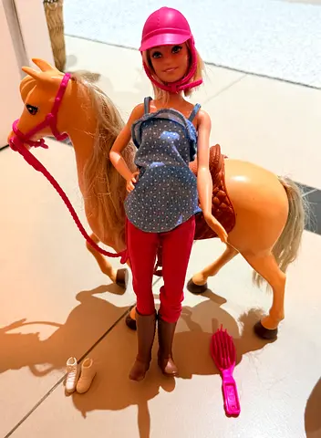 Horse Riding Barbie doll