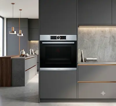 Bosch Series 8 HBG632BS1M Built-In Electric Oven – 8 Heating Methods, Free Delivery & Warranty