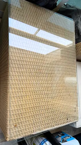 Beige Rattan Outdoor garden Sofa Chair with Cushions and Matching Table