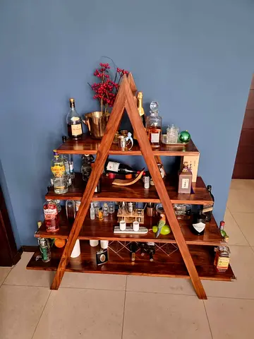 Bar/bookcase furniture