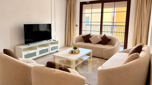 Furnished 2BR + Maid | 4 Bathrooms | 2 Balconies | Qamar 6