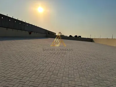 Prime 20,000 Sq. Ft. Open Yard for Rent in Emirates Industrial City – 25 kVA Power & Office