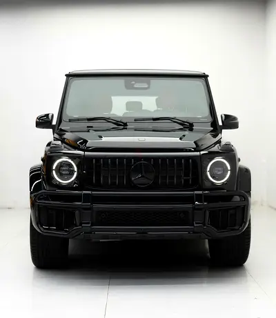 2025 Mercedes-AMG G63 | GCC | Obsidian Black | Red Interior | Full Carbon Package | 5-Year Warranty