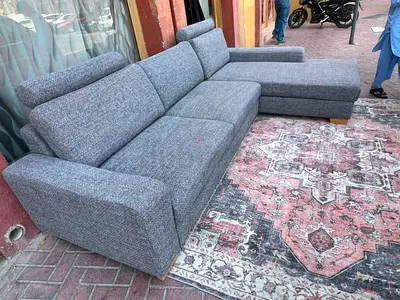 Ikea Sorvallen L shope sectional sofa under storage