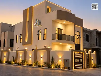 بسعر شامل رسوم التسجيل والتملك وبدفعه مقدمه اقل من 10% تملك فيلا زاوية  طابقين مع روف