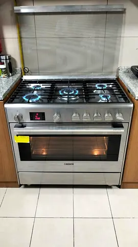 Bosch Gas Cooker Electric Oven 90 Cm Made In Italy