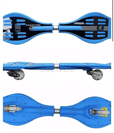 Blue Razor-style Waveboard / RipStik - Good Condition