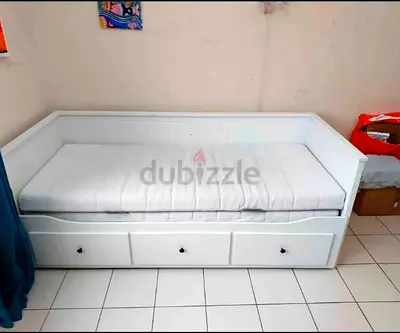 IKEA Hemnes Daybed with 2 Mattresses - Great Condition