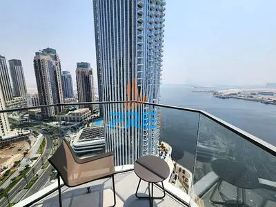 Luxurious Two-Bedroom I High Floor I Panoramic Waterfront And Burj Khalifa View