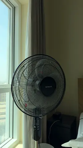 Hitachi remote control floor fan for sale