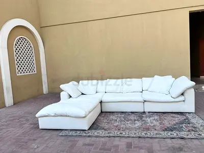 Marina home Modular sofa with footstool