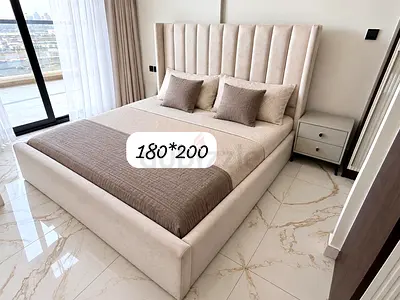 Classic king size bed with mattress available ready to sell