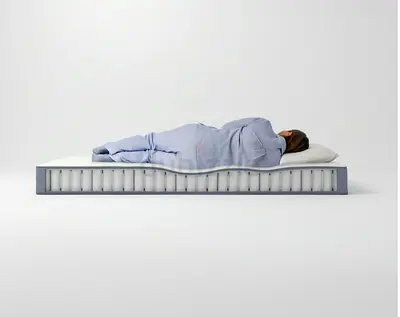 Firm pocket-sprung mattress (single/standard) - good condition