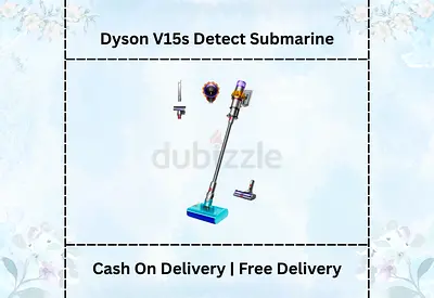 Dyson V15s Detect Submarine - Cordless - Brand New - Free Delivery - Dubai