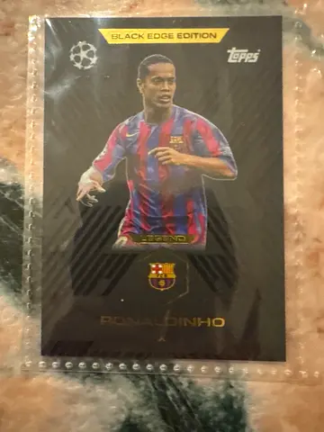 Topps Black Edge Edition Lionel Messi FC Barcelona Trading Card (Sealed)