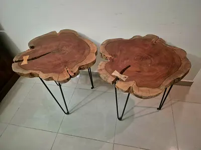 Live Edge Side Tables