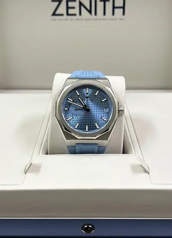 Zenith boutique edition Ice blue dial