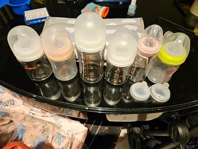 Pigeon baby bottles