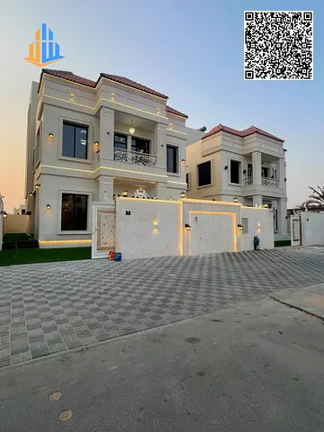Villa for sale in Al Helio, Ajman | 4 master bedrooms | 3,014 sq ft | 3 floors | Registration fees included | 1.750 million