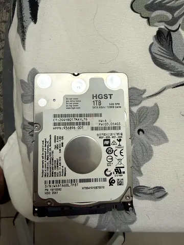 2x HGST 2.5 1TB HDD