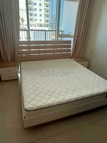 King size bed with siders & mattress