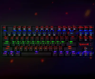 Redragon Mechanical RGB Gaming Keyboard - Compact Tenkeyless