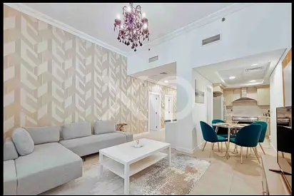 Ground Floor | Furnished 1BR | Mall + Beach Access
