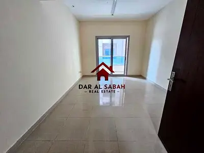 1BHK WITH BALCONY=PARKING FREE+1MONTH FREE =VERY EASY EXIT DUBAI=FRONT OF BUS STOP AL NAHDA 1