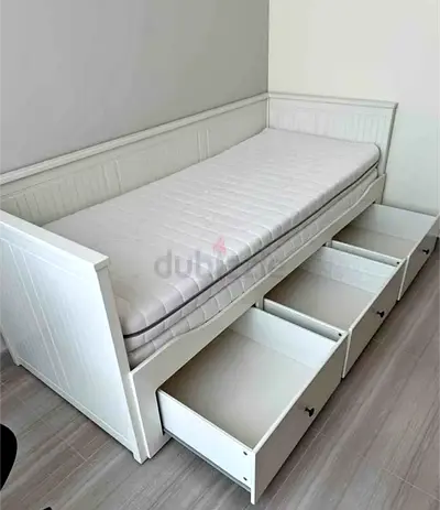 IKEA Hemnes Daybed with 2 Mattresses - Great Condition